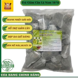 Trà Lá Nam 10 Vị Thanh Lọc Cơ Thể Bịch 30 Túi Lọc