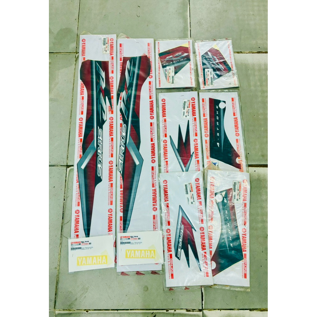 Decal Bộ Tem Sirius Rc 110 5C6