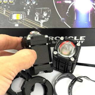 Đèn trợ sáng bi cầu W2 kiểu mắt quỷ 4 chế độ cực đẹp bảo hành 1 năm lắp như zin