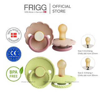Ti giả Bibs Colour, Studio, Liberty, Boheme ,Frigg Daisy, Rope ty ngậm núm TRÒN CAO SU Đan Mạch