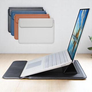 [Cao Cấp] Bao Da Đựng Laptop Macbook 13 inch, 14 inch, 15 inch, 16 inch Có Thể Kê Laptop, Lót Chuột