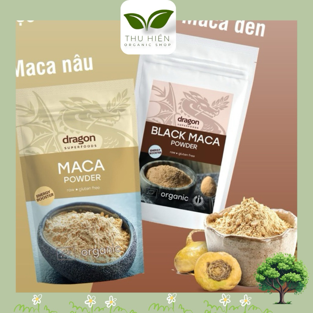 BỘT SÂM MACA HỮU CƠ DRAGON SUPERFOODS.