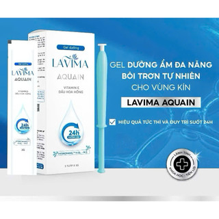 Gel Phụ Khoa Nữ (Đũa Thần Inner) Lavima Aquain Dưỡng Ẩm Bôi Trơn Tự Nhiên Sáng Vùng Kín Dạng Bút 3g
