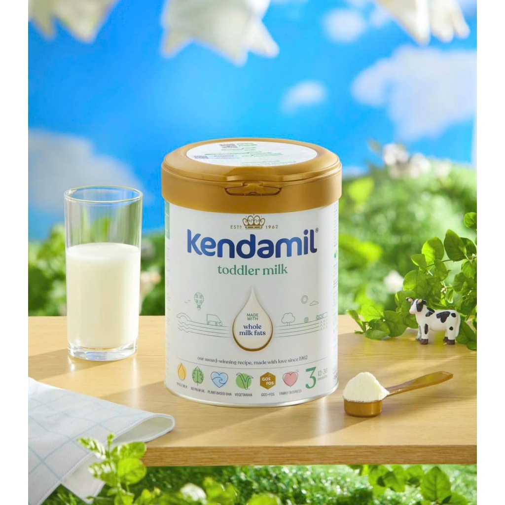 [ DATE 2027 - SỐ 3]Sữa Công Thức Nguyên Kem Kendamil Classic Anh Quốc Lon 800g