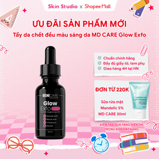 Tẩy Tế Bào Chết Làm Sáng, Mờ Thâm Và Đều Màu Da MD CARE Glow Exfo 30ml