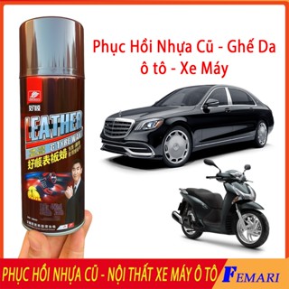 [ Loại Xịn ] Chai phục hồi nhựa đen - Dưỡng nhựa nhám - Làm đen nhựa nhám - Làm mới nhựa cũ FEMARI