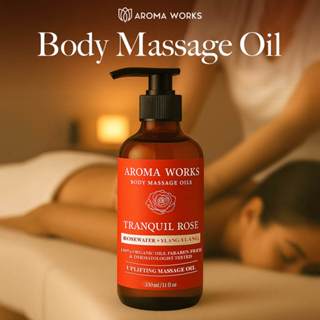  Dầu Massage Toàn Thân Aroma Works – Thư Giãn Cơ Thể & Dưỡng Da Với Tinh Dầu Thiên Nhiên 