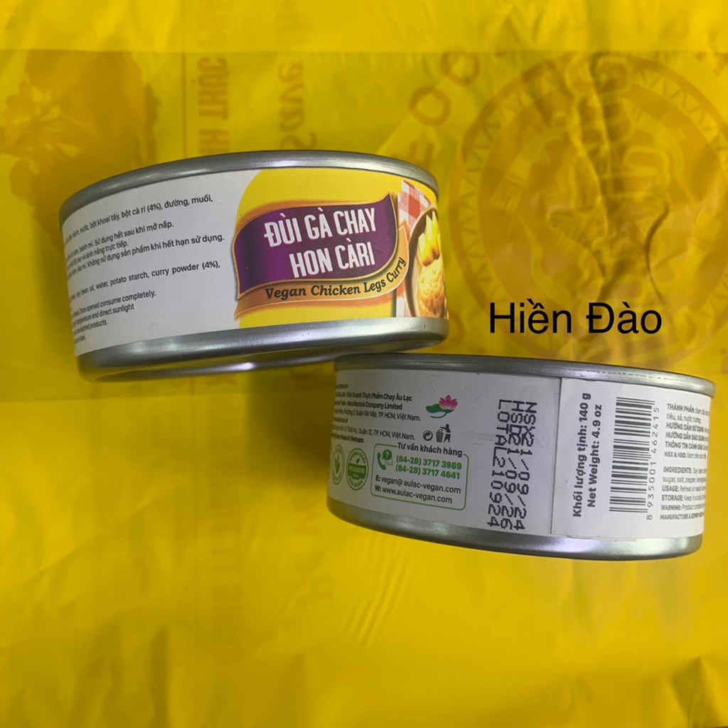 Đùi Gà Hon Cà Ri Chay Âu Lạc