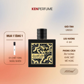  Nước hoa Fullseal 100ML Lattafa Qaed Al fursan | Nước Hoa Unisex | Ken Perfume 