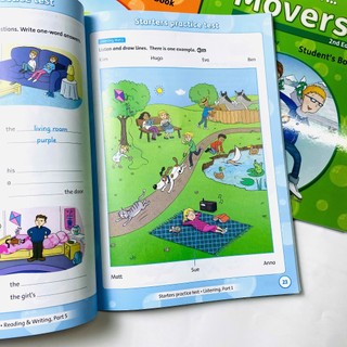 Sách Get Ready For Starters - Movers - Flyers 2nd Edition