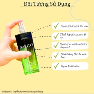 combo 10 lọ xịt nách Sakito Quyên Lara