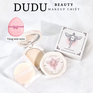 Phấn phủ dạng nén HEXZE 5g, mỏng nhẹ, kiềm dầu, kháng nước, giữ lớp nền lâu trôi