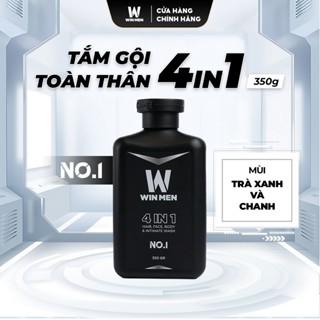 [SẢN PHẨM MỚI] Sữa Tắm Gội Vệ Sinh Nam 4IN1 Toàn Thân WIN MEN Hương Nước Hoa Nam Tính Và Sạch Sâu350G