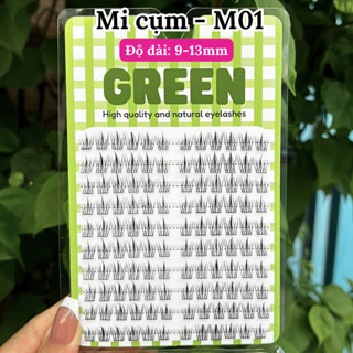 Mi Giả Hướng Dương M01 Tự Nhiên GREEN Thủy Mi