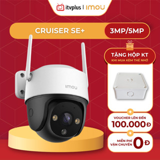 Camera ngoài trời IMOU Cruiser SE+ S31FEP/S51FEP - Xoay 360, Có màu ban đêm, Đàm thoại 2 chiều