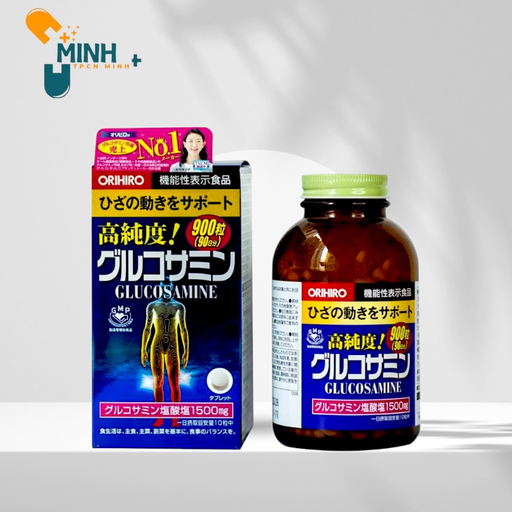 Viên uống bổ xương khớp Glucosamine ORIHIRO 900 viên - 950 viên chính hãng Nhật Bản