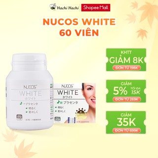 TPBVSK: Viên uống Nucos White 60 viên, giảm thâm nám, giảm lão hóa, dưỡng trắng da, chống nắng bảo vệ da