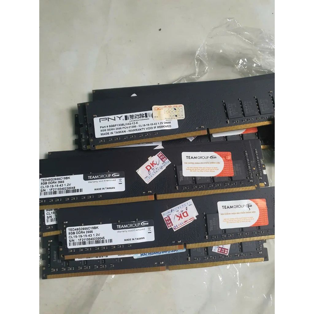 ram ddr4 8g buss 2400,2666,3200