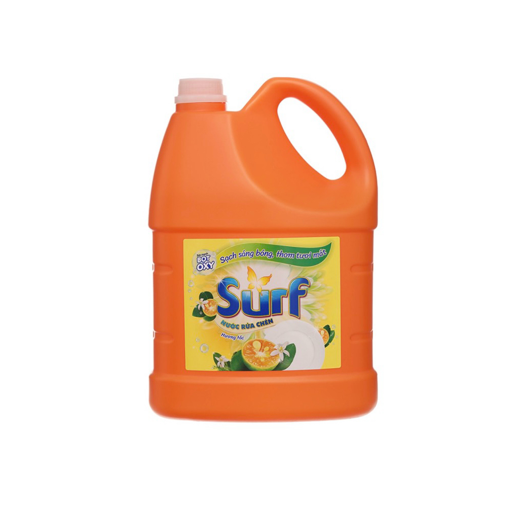Nước rửa chén Surf 3,6kg/4kg
