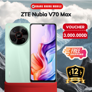 Điện Thoại ZTE Nubia V70 Max ZTE Pin 6000mAh + ÁO Phông ZTE | NFC - Chính Hãng - Khang Nhung Mobile