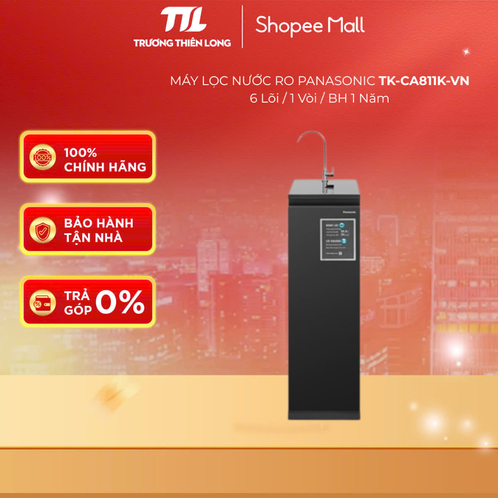 TK-CA811K-VN- MÁY LỌC NƯỚC RO PANASONIC TK-CA811K-VN