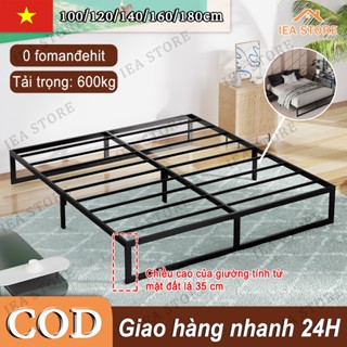 Giường sắt Giường khung thép nặng Giường gấp Giường đôi/giường cỡ lớn Tải trọng 600kg