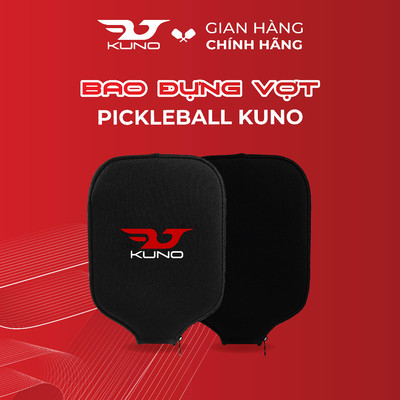 Bao Đựng Vợt Pickleball KUNO, Túi Đựng Bảo Vệ Mặt Vợt Chống Sốc, Trầy Xước, Khóa Zip 3 Lớp Polyurethane Cao Cấp