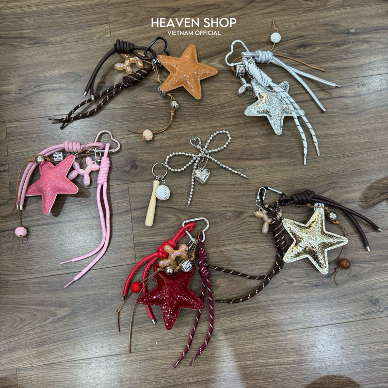 Phụ Kiện Trang Trí Túi  – Móc Khoá Charm Sao Siêu Xinh Dễ Thương , Phong Cách - HEAVEN SHOP | BigBuy360 - bigbuy360.vn