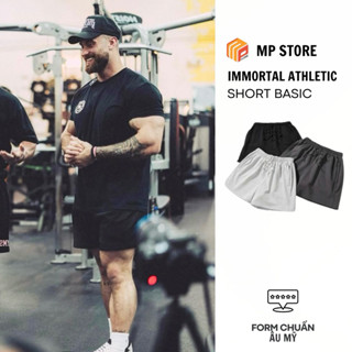 Quần Short Thể Thao Nam 6inch Vải Thun Da Cá Form Rộng Local Brand Immortal 2025
