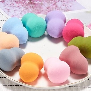 Combo Mút Trang Điểm Hồ Lô Mềm Nhiểu Màu, Bông Mút Tán Nền Hồ Lô Dặm Phấn Nhanh Chóng
