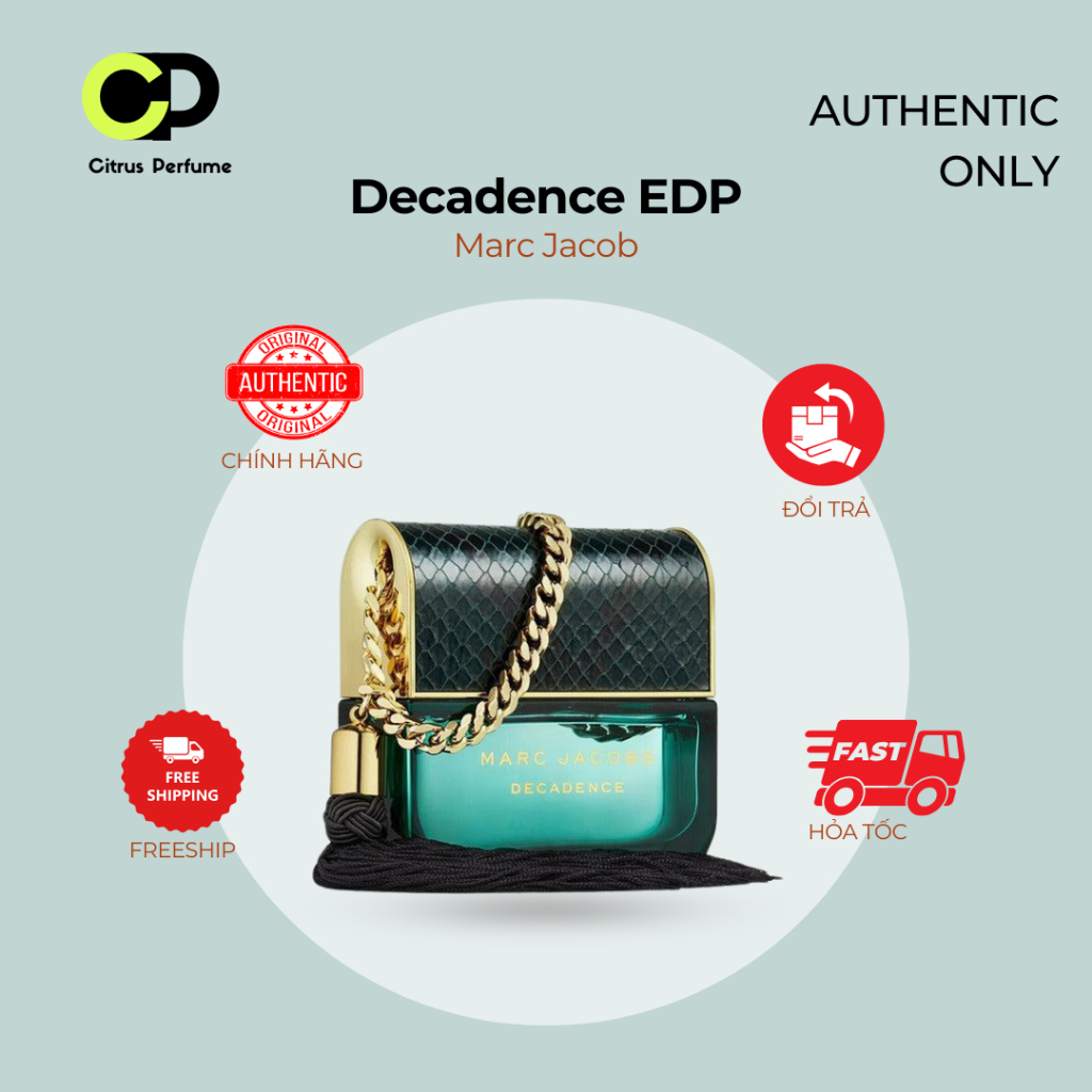 10ml Decadence EDP| Nước hoa nữ | Citrus Perfume