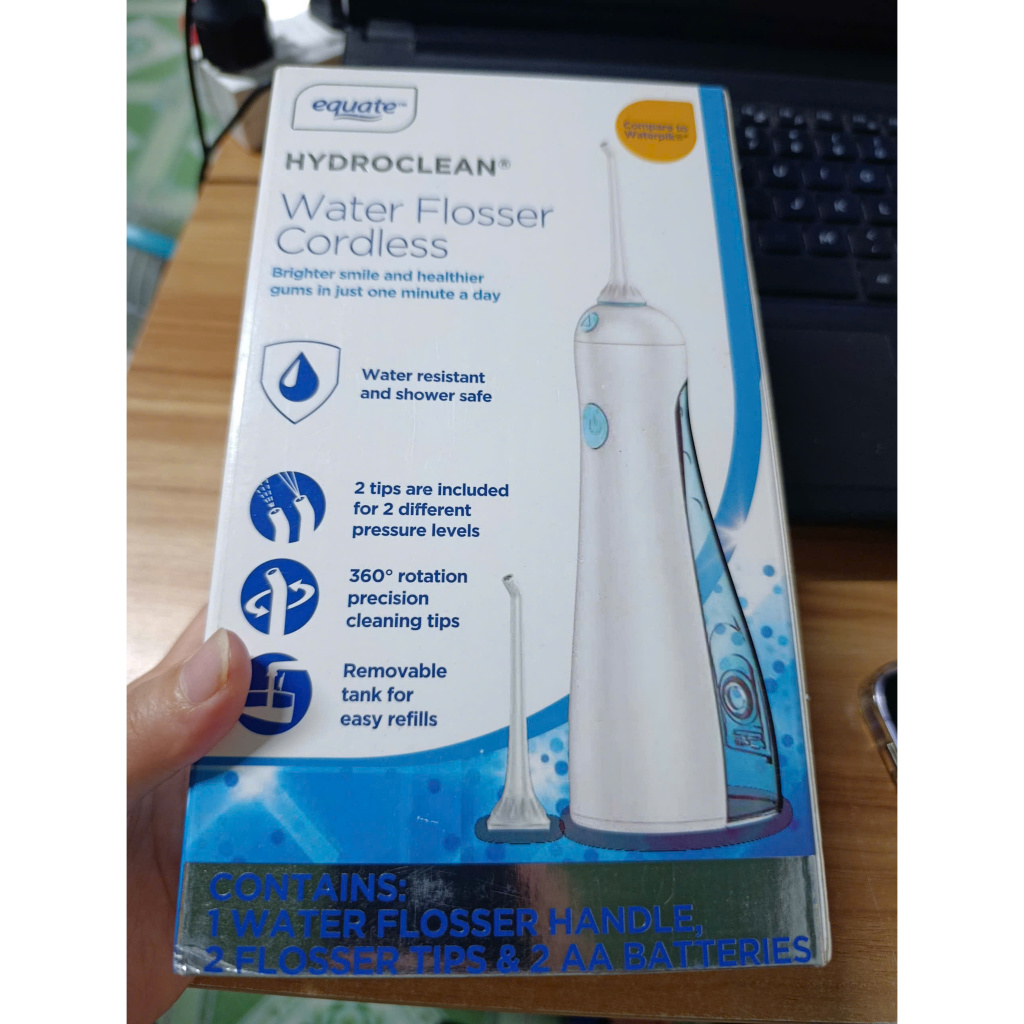 Máy Tăm Nước Equate HydroClean® Cordless Water Flosser