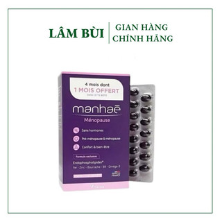    HÀNG CÔNG TY   Viên uống MANHAE bổ sung nội tiết tố nữ không chứa mầm đậu nành | Lâm Bùi Cosmetic 