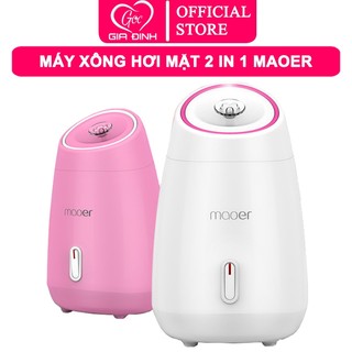 Máy xông hơi mặt thảo dược hoa quả tự động 2 in 1 Maoer  có sẵn hàng  