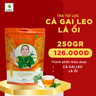Trà Túi Lọc Cà Gai Leo Lá Ổi SaDu- Phù Hợp Cho Người Kiêng Đường, Ăn Kiêng
