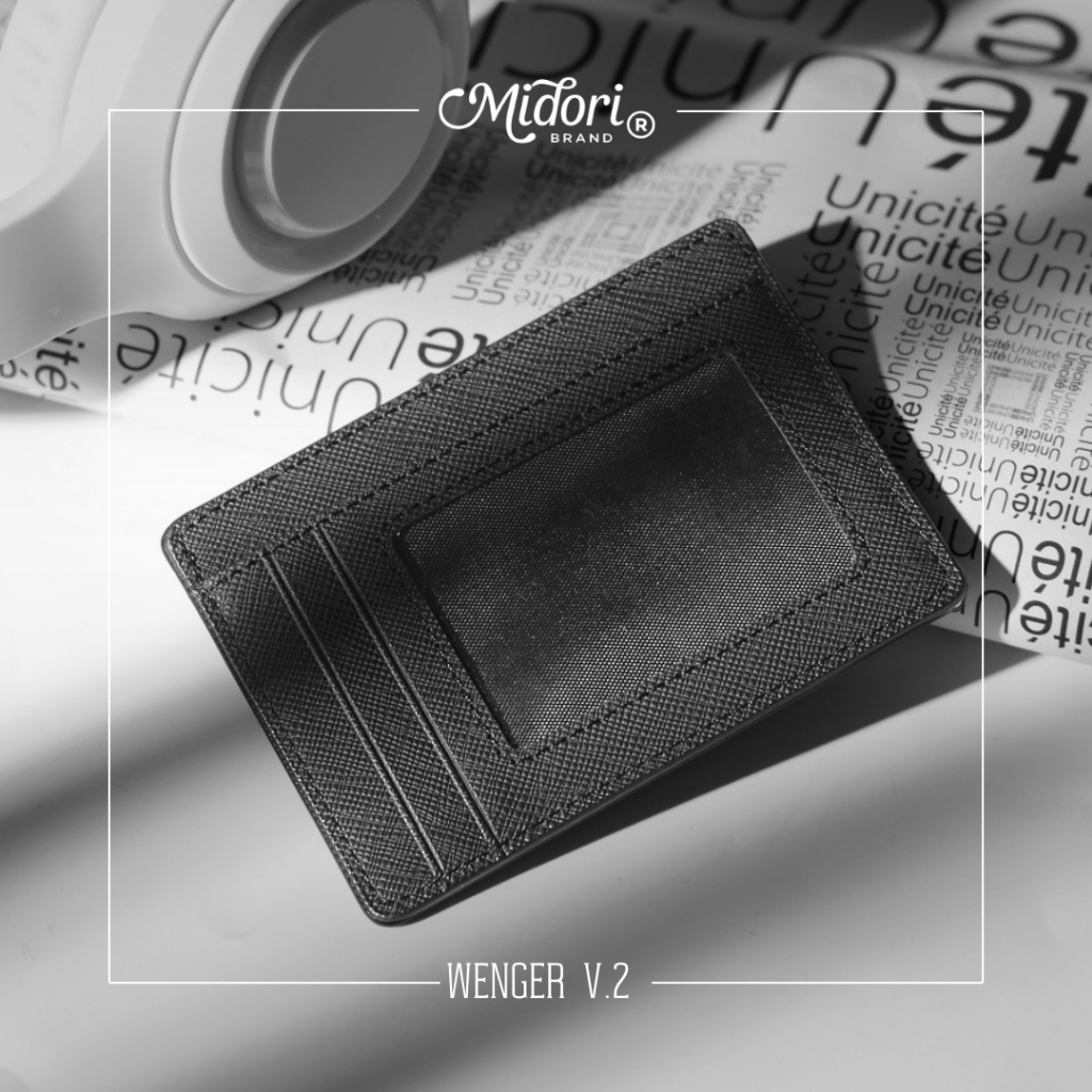 Ví Đựng Thẻ Nam Nữ WENGER V.2 Bóp Đựng Mini Nhiều Ngăn Unisex Nhỏ Gọn | local brand Midori M Studio
