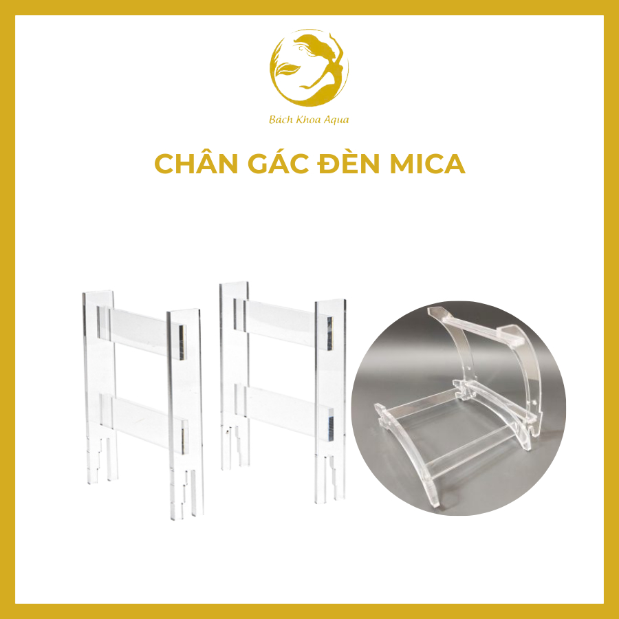 Chân gác đèn mica - Phụ kiện treo đèn cho bể cá thủy sinh
