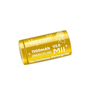  Pin sạc 18350 Vapcell M11 V2.0 – 1100mAh 10A xả liên tục 