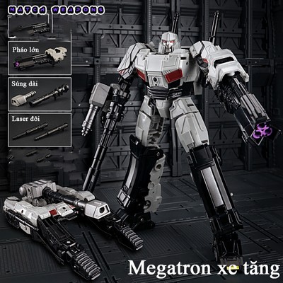 Đồ chơi robot biến hình Megatron xe tăng KAVY kích thước lớn nhân vật trong Transformer