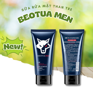 Sữa rửa mặt than tre BEOTUA MEN - Sữa rửa Tạo Bọt Dưỡng Ẩm mặt dành cho nam làm sạch sâu, giảm mụn và làm sáng da