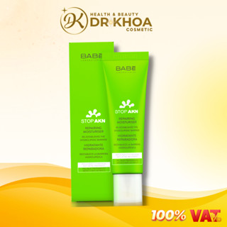 Kem Dưỡng Phục Hồi BABE Stop AKN Repairing Moisturiser Phục Hồi Da Dầu Mụn 50ml