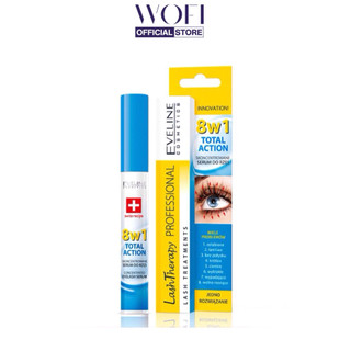 Dưỡng Mi Eveline Cosmetics Lash Treatments 8in1 Làm Dày Dài Mi Giúp Mọc Nhanh Chắc Khỏe 10ml
