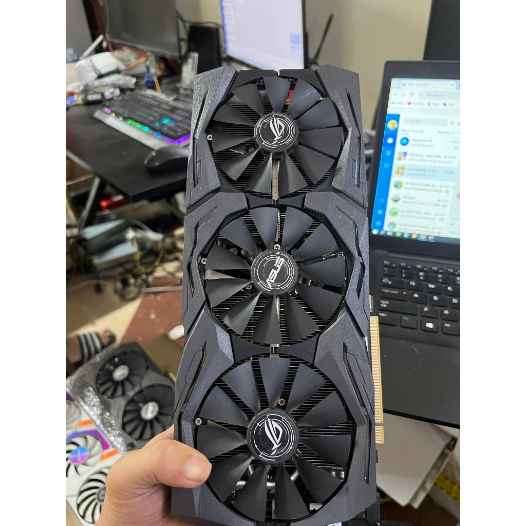 CARD MÀN HÌNH ASUS 1070TI ROG STRIX, 1080 EVGA, HÀNG 2ND BẢO HÀNH 3 THÁNG | BigBuy360 - bigbuy360.vn