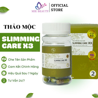 Slimming Care X3 hộp 30 viên, Hỗ Trợ Giảm Cân Cấp Tốc An Toàn Tại Nhà Phù Hợp Mọi Loại Cơ Địa Mỗi Người