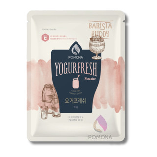 Bột Pha Chế Pomona Vị Sữa Chua Yogurt Fresh - Hàng Chính Hãng - 1kg