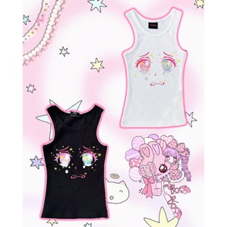 NEXXUS Anime Tank Top - Áo Ba lỗ nữ ôm Body Phong cách dễ thương năng động vải mềm mại