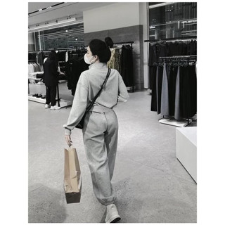 K184 Set Quần Áo Dài Mùa Đông Nữ, Set Bộ Đồ Nữ Thu Đông Chất Nỉ  Có Bo Gấu Thời Trang Năng Động