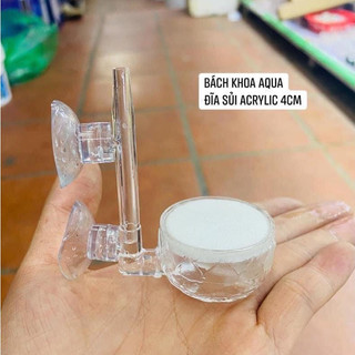 Đĩa sủi ngắn Acrylic mịn 2cm-4cm-6cm – Tạo oxy cho bể cá thủy sinh
