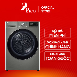 [GIAO TOÀN QUỐC - KHÔNG LẮP ĐẶT] Máy sấy quần áo LG DVHP50P 10.5 kg Dual Inverter Heat Pump™màu xám