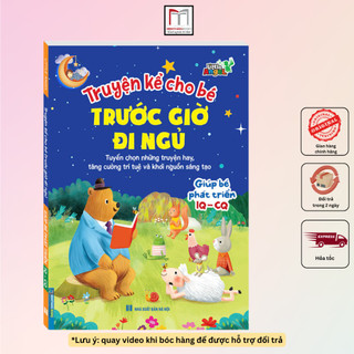 Sách - Truyện kể cho bé trước giờ đi ngủ giúp bé phát triển IQ-CQ